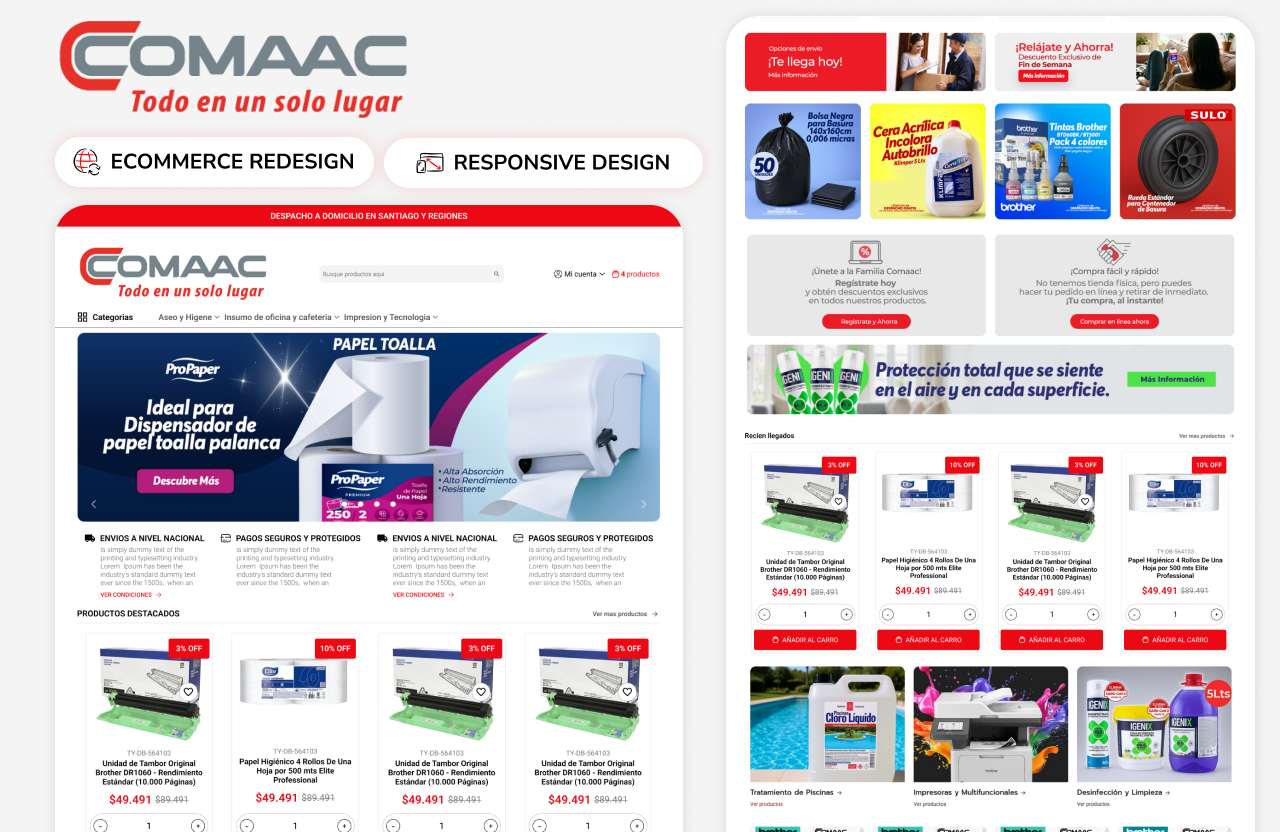 COMAAC Ecommerce